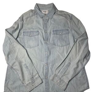 Goodfellow & Co Light Blue Denim Shirt
